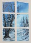 Bob Ross Winter- Blick durchs Fenster Bob Ross Winter- Blick durchs Fenster