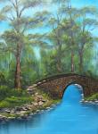Bob Ross alte Steinbrücke Bob Ross alte Steinbrücke