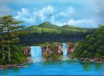 Bob Ross An den 2 Wasserfaellen Bob Ross An den 2 Wasserfaellen