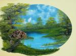 Bob Ross Fischerhuette 02 Bob Ross Fischerhuette 02