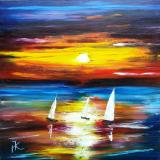 Afremov nur mit dem Spachtel 01 Afremov nur mit dem Spachtel 01