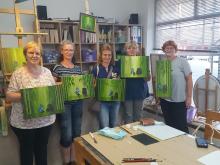 121 Erster Kurs in der neuen Malschule 121 Erster Kurs in der neuen Malschule